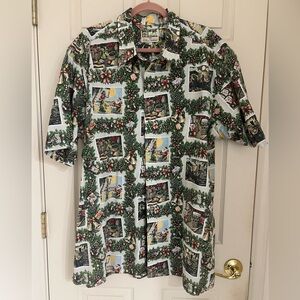 Reyn Spooner 3XL Christmas Shirt 2008 Holiday Limited Issue Eddie Y Santa Aloha